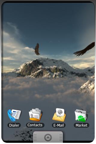 EAGLE MOUNTAI live wallpaper . Android Themes