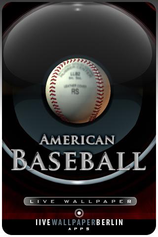 BASEBALL live wallpaper . Android Themes