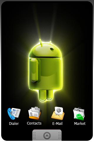 DROID  live wallpaper  . Android Themes