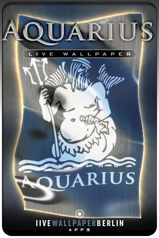 AQUARIUS  live wallpaper Android Themes