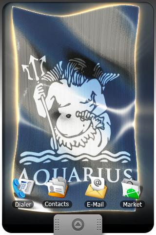 AQUARIUS live wallpaper Android Themes