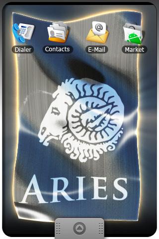 ARIES FLAG  live wallpaper  . Android Themes