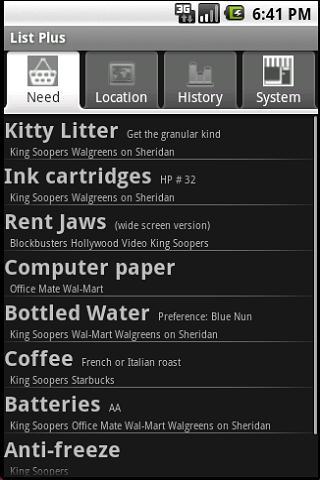 List Plus Free Trial Version Android Productivity