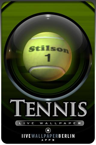 TENNIS BALL live wallpaper Android Themes