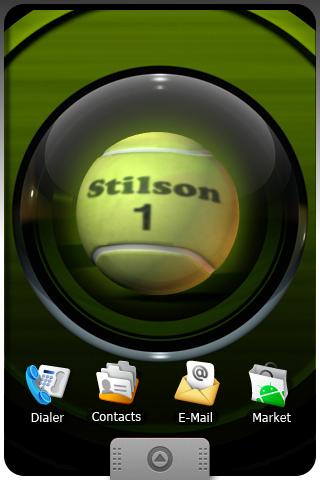 TENNIS BALL live wallpaper Android Themes