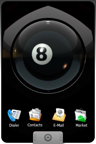 EIGHTBALL live wallpaper . Android Themes