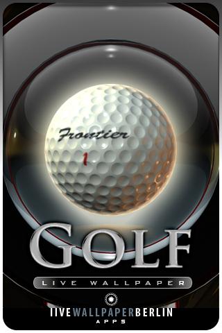 GOLF BALL live wallpaper . Android Themes