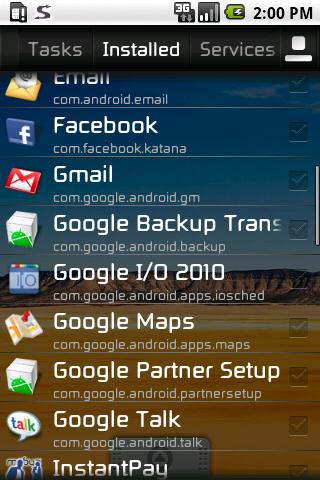 Slapps: slide your apps! Android Tools