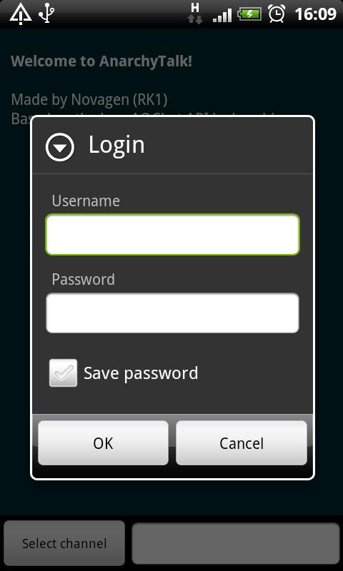 AnarchyTalk Android Communication