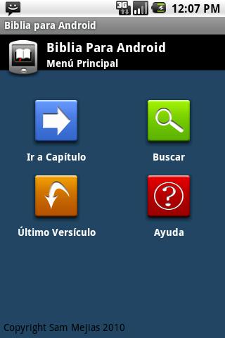 Biblia para Android (Español) Android Reference