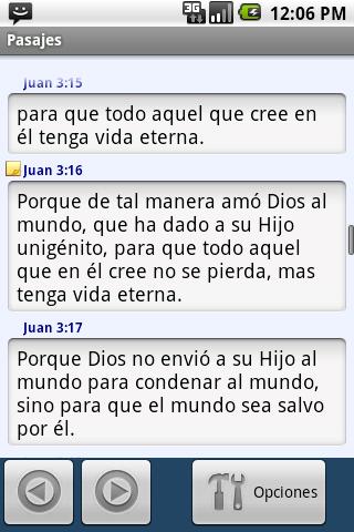 Biblia para Android (Español) Android Reference