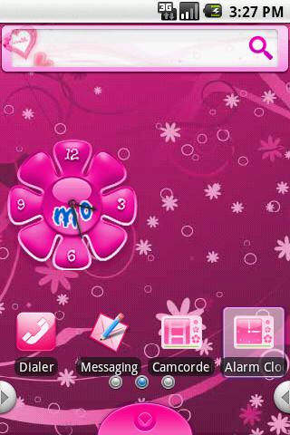 Theme:Pink Memory Android Themes