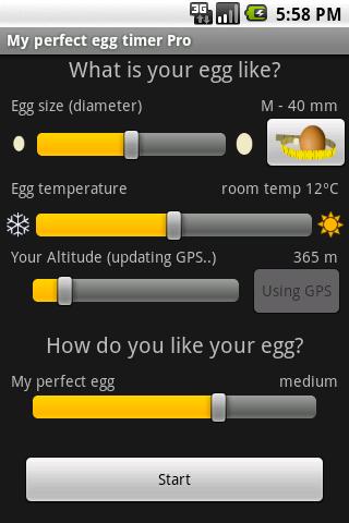 My perfect egg timer PRO Android Health