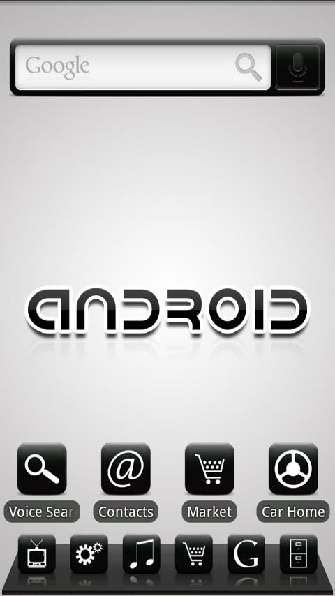 ADWTheme Simple Black Android Themes