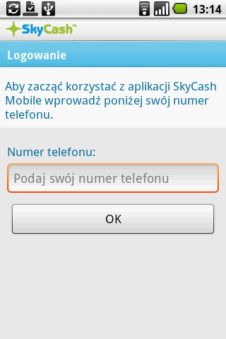 SkyCash Android Finance