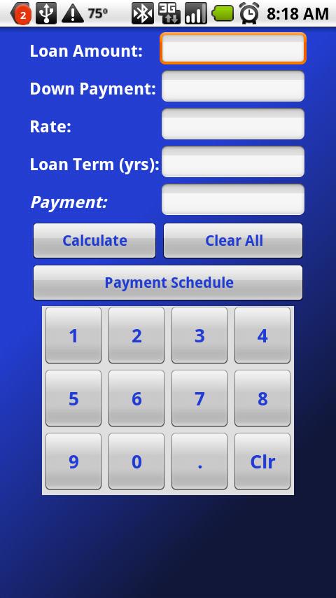 Easy Mortgage Calculator Android Finance