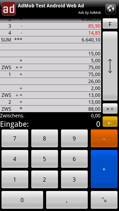 Adding Machine Android Finance