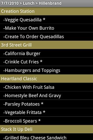 Purdue Food Court Menu Android Lifestyle