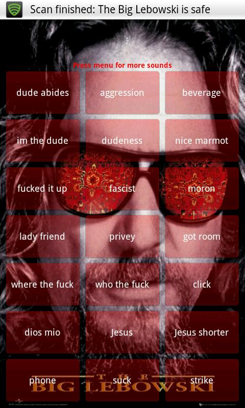 The Big Lebowski soundboard Android Entertainment