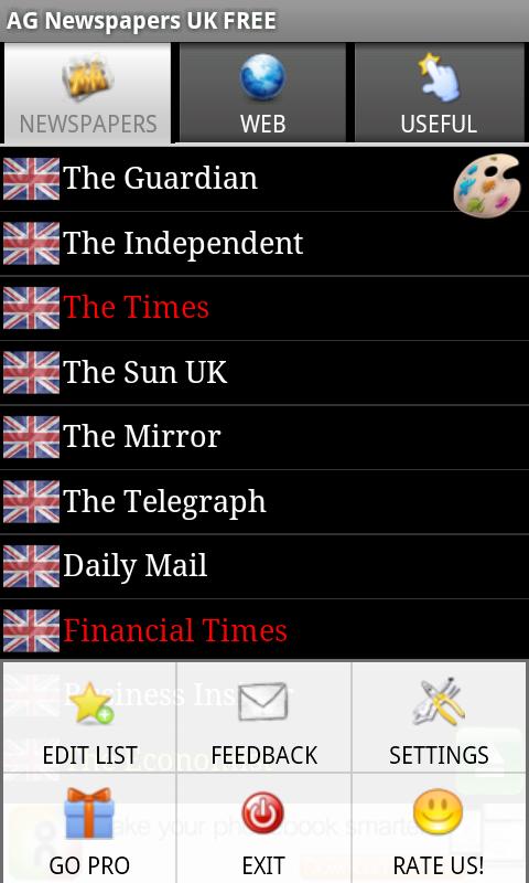 AG Newspapers UK Free