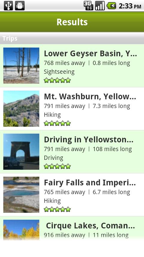 EveryTrail Pro Android Travel & Local