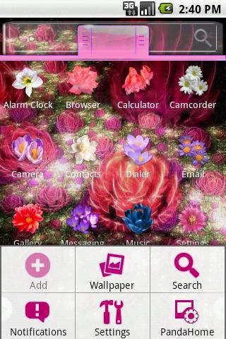 Theme:Flower Fantasy Android Themes
