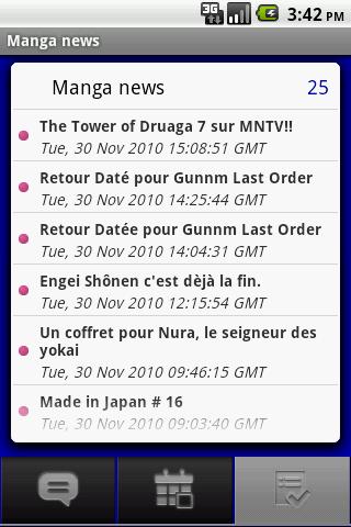 Manga-news.com News Reader Android News & Weather