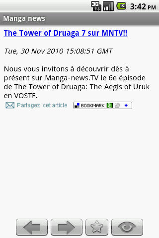 Manga-news.com News Reader Android News & Weather