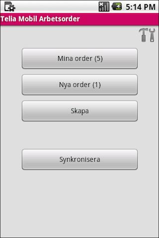 Telia Mobil Arbetsorder Android Productivity