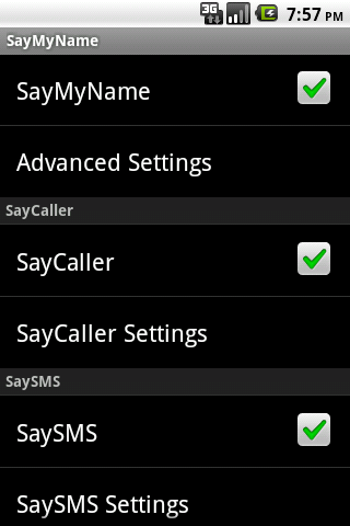 SayMyName Dessert Android Communication