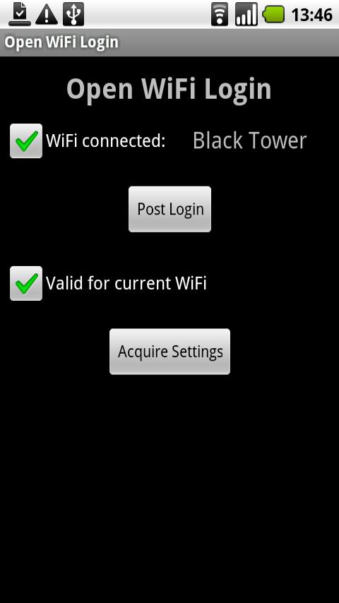 Open WiFi Login