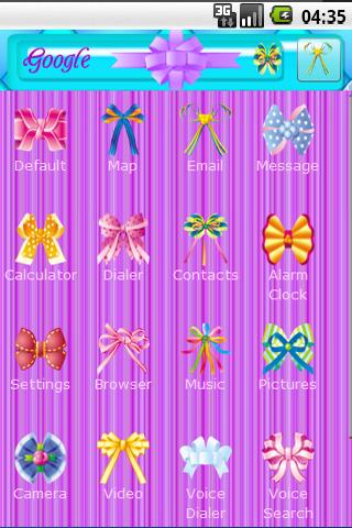 Buttons & Bows Android Personalization
