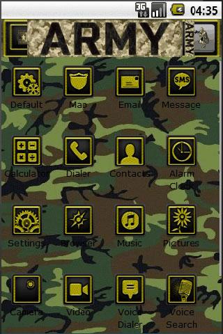 USArmy Android Themes