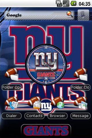 NY Giants themes