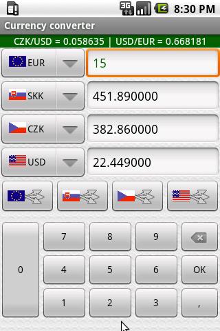 Currency converter for Android