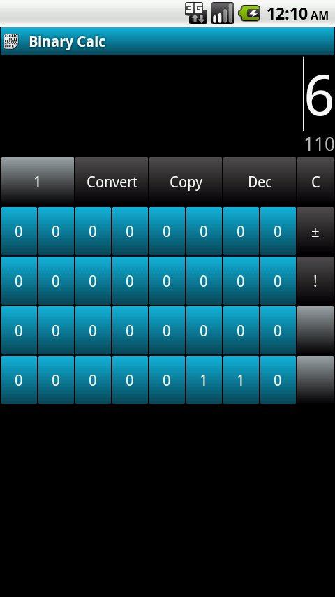 Binary Calc Premium Android Tools