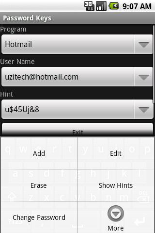 Password Keys Ad-Free Android Tools
