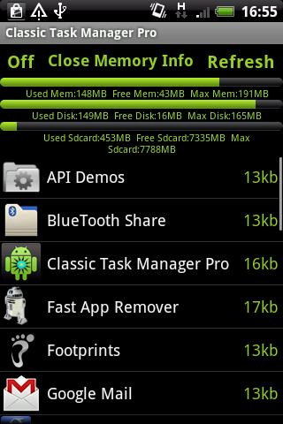 Classic Task Manager Pro Android Tools