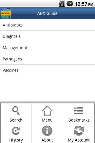 Johns Hopkins ABX Guide Android Medical