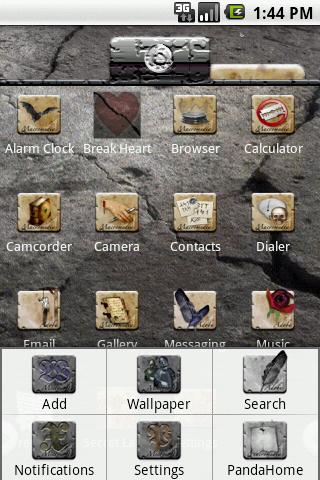 HD Theme:Break Heart Android Themes