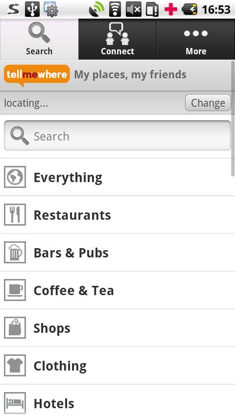 Tellmewhere Android Travel & Local