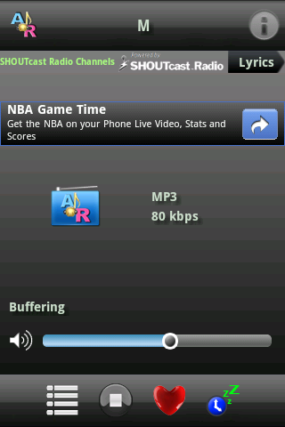 A Online Radio Android Multimedia