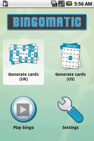 Bingomatic Android Entertainment