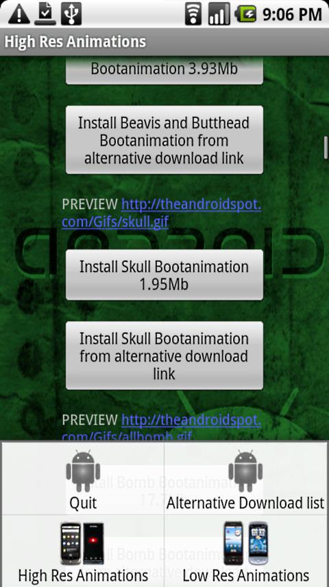 Boot Animation Changer trial Android Tools