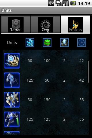 Starcraft II Database Android Entertainment