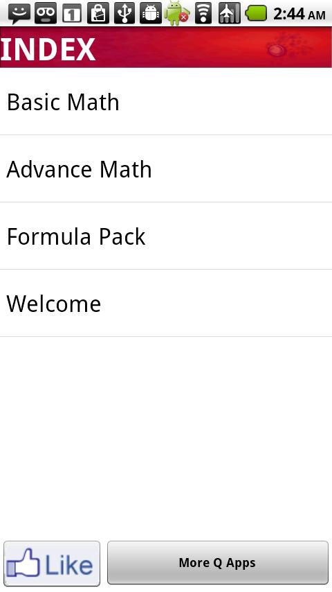 Math Reference Android Books & Reference