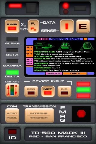 Tricorder TR-580 Android Entertainment