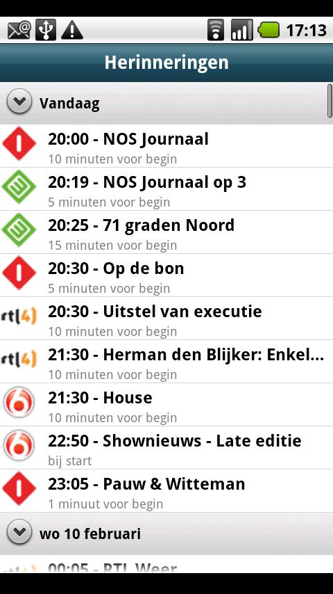TVGiDS.tv Pro Nederland Android Entertainment