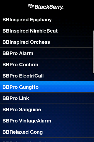 BlackBerry Ringtones Android Entertainment
