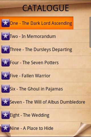 Harry Potter:Deathly Hallows Android Software libraries